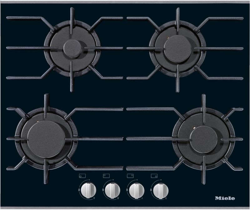 Miele KM 3010 G Stainless steel, model KM 3010 G — cooktops & rangetops specified and installed by iKitchen Cabinetry