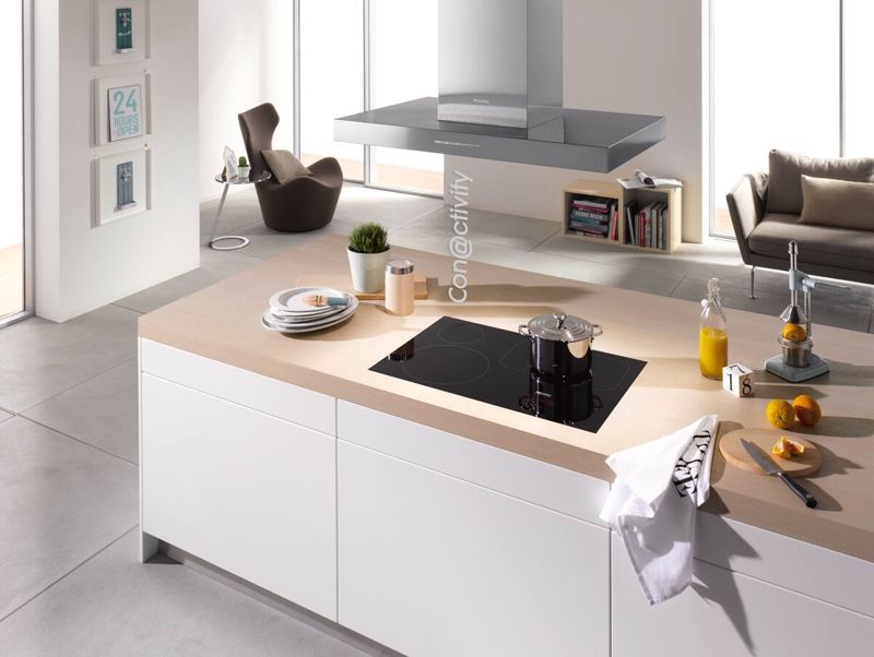 Miele DA 6596 D Puristic Canto Stainless steel, model DA 6596 D Puristic Canto — ventilation hoods specified and installed by iKitchen Cabinetry, view 3