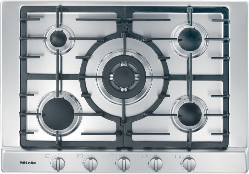 Miele KM 2032 G Stainless steel, model KM 2032 G — cooktops & rangetops specified and installed by iKitchen Cabinetry