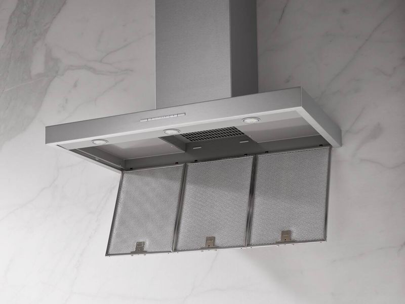 Miele PUR 98 W Stainless steel, model PUR 98 W — ventilation hoods specified and installed by iKitchen Cabinetry, view 2