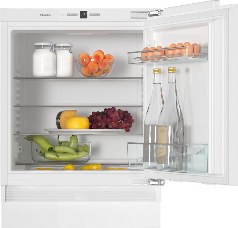 Miele 24" built-under refrigerator, model K 31222 Ui — built-in refrigerators specified and installed by iKitchen Cabinetry