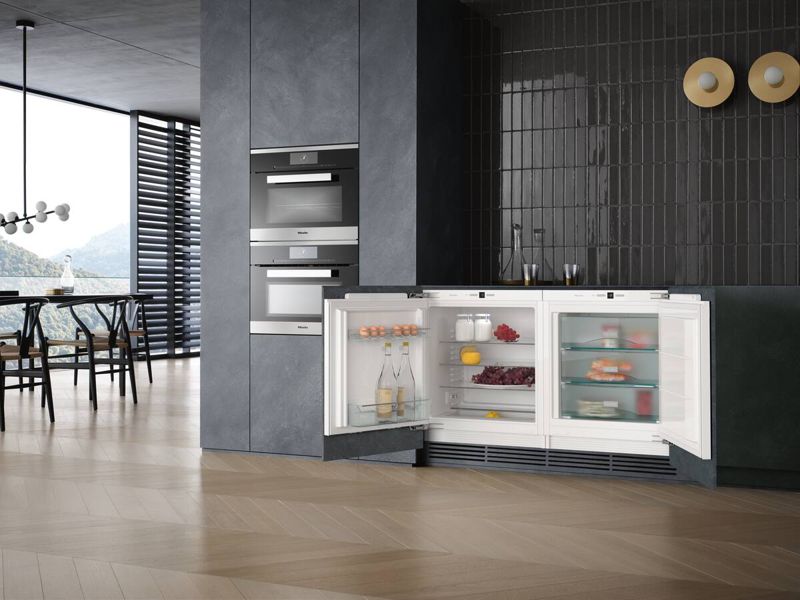 Miele 24" built-under refrigerator, model K 31222 Ui — built-in refrigerators specified and installed by iKitchen Cabinetry, view 3