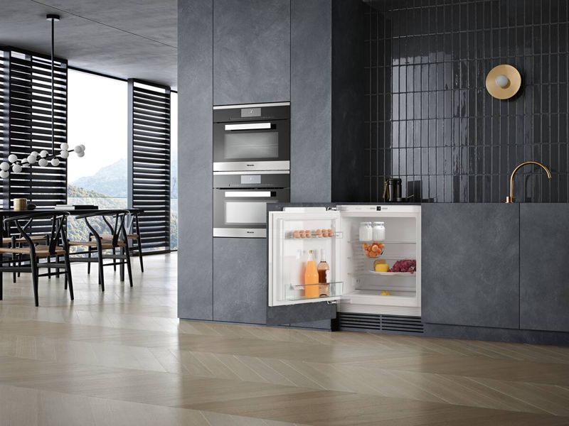 Miele 24" built-under refrigerator, model K 31222 Ui — built-in refrigerators specified and installed by iKitchen Cabinetry, view 4