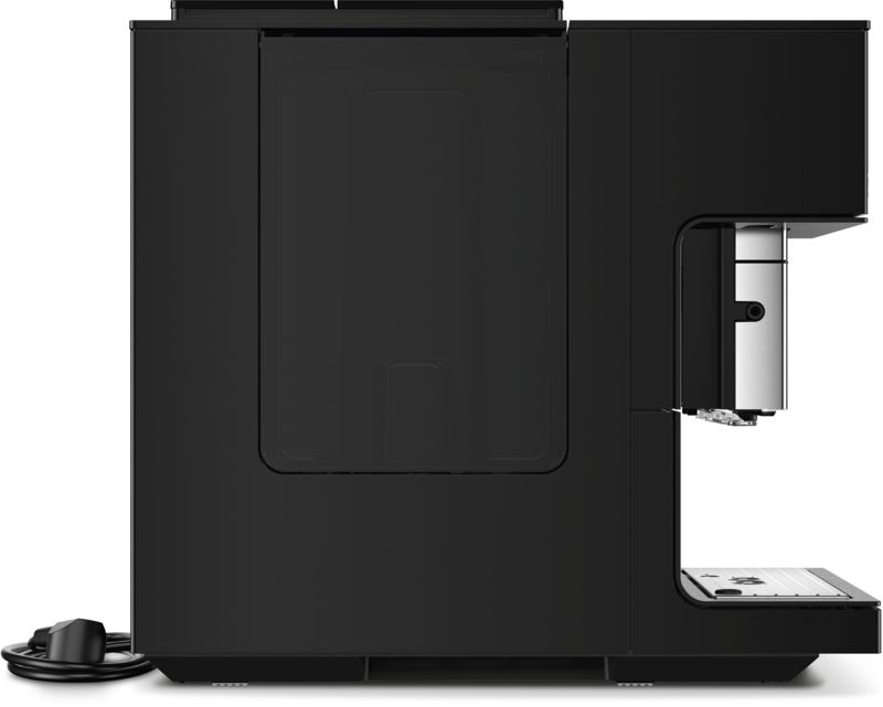Miele CM 7750 CoffeeSelect Obsidian Black, model CM 7750 CoffeeSelect — countertop coffee machines specified and installed by iKitchen Cabinetry, view 3