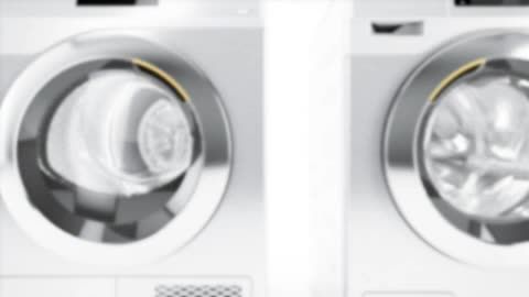 Miele Professional heat-pump dryer, Little Giants, model PDR 908 HP [EL] — professional laundry specified and installed by iKitchen Cabinetry, view 2
