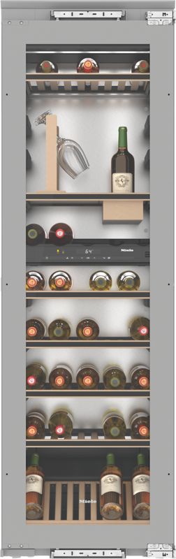 Wine Units by Miele — specified by iKitchen Cabinetry