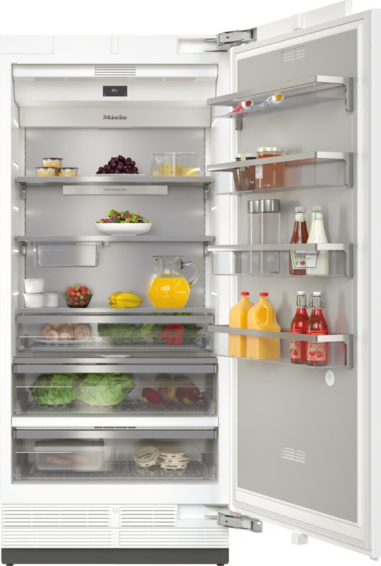 Miele 36" MasterCool refrigerator, model K 2902 Vi — built-in refrigerators specified and installed by iKitchen Cabinetry