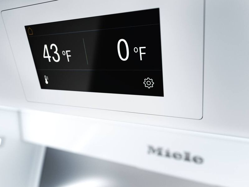 Miele 36" MasterCool refrigerator, model K 2902 Vi — built-in refrigerators specified and installed by iKitchen Cabinetry, view 5
