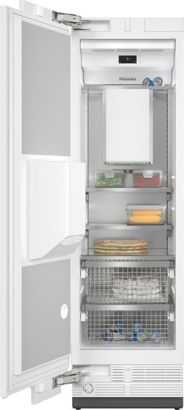 Miele 24" MasterCool Freezer, model F 2672 Vi — built-in freezers specified and installed by iKitchen Cabinetry