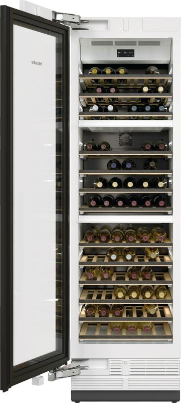 Miele 24" MasterCool Wine Refrigerator, model KWT 2612 Vi — wine units specified and installed by iKitchen Cabinetry