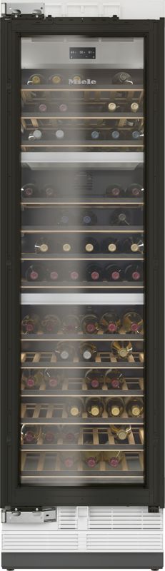 Miele 24" MasterCool Wine Refrigerator, model KWT 2612 Vi — wine units specified and installed by iKitchen Cabinetry, view 2