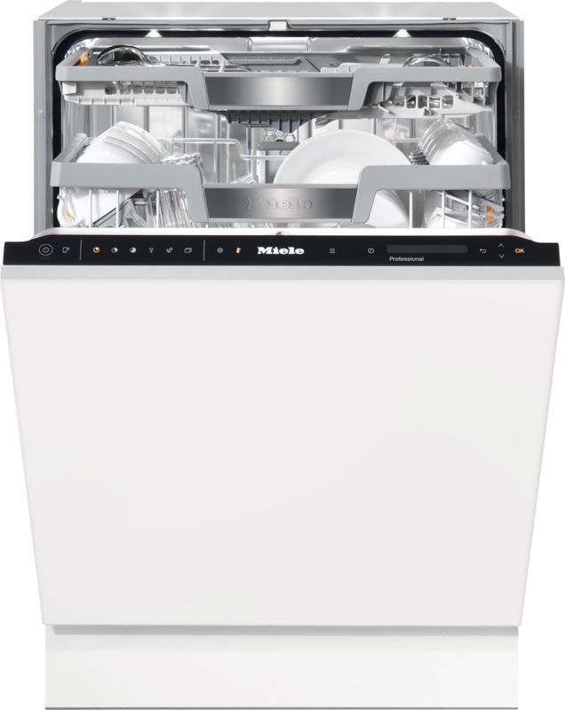 Miele Fully integrated Full-sized dishwasher with 3D MultiFlex Tray PFD 104 SCVi XXL [120V/208-240V] without front, model PFD 104 SCVi XXL [120V/208-240V] — professional dishwashers specified and installed by iKitchen Cabinetry