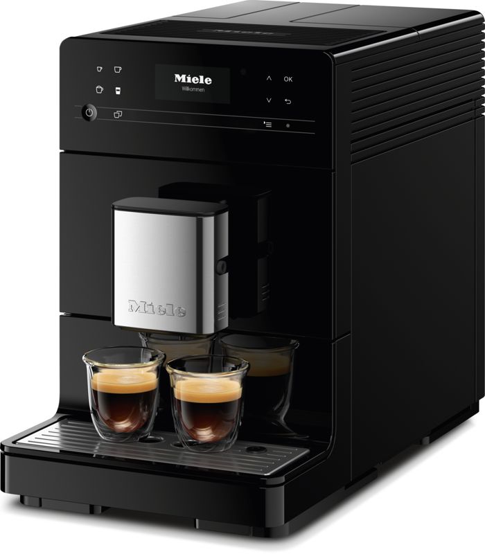 Miele CM 5310 Silence Obsidian Black, model CM 5310 Silence — countertop coffee machines specified and installed by iKitchen Cabinetry, view 2