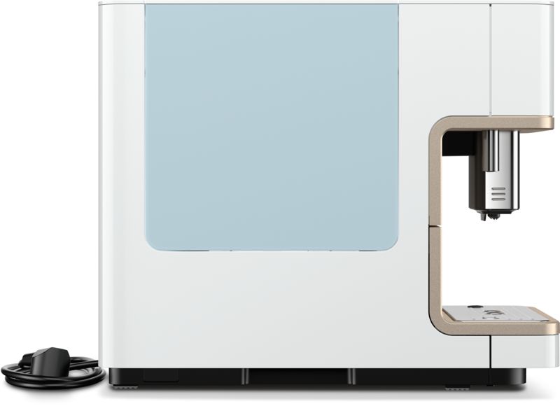 Miele CM 6360 MilkPerfection Lotus white-CM, model CM 6360 MilkPerfection — countertop coffee machines specified and installed by iKitchen Cabinetry, view 3