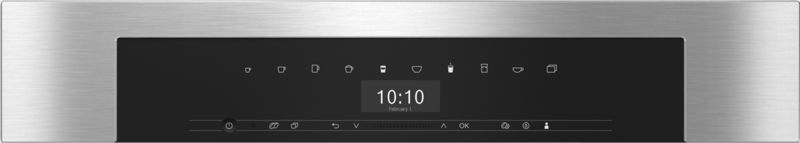 Miele Built-in coffee machine CVA 7370 Stainless steel/Clean Touch Steel, model CVA 7370 — built-in coffee machines specified and installed by iKitchen Cabinetry, view 2