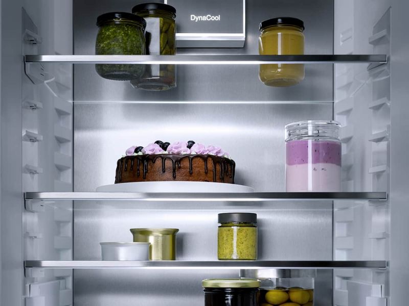Miele 24" built-in refrigerator, model KS 7793 D — built-in refrigerators specified and installed by iKitchen Cabinetry, view 4