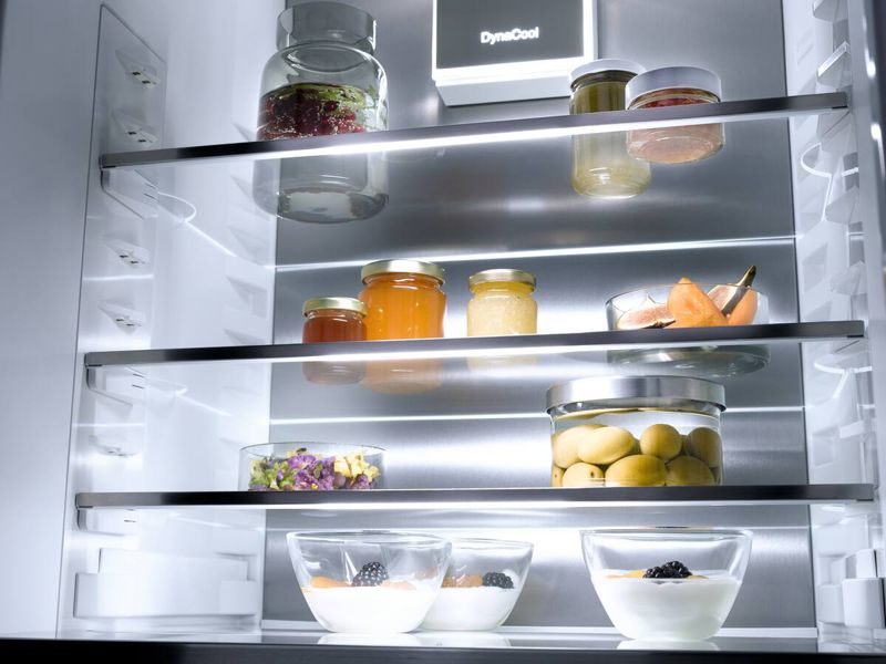 Miele 24" built-in refrigerator, model KS 7793 D — built-in refrigerators specified and installed by iKitchen Cabinetry, view 5