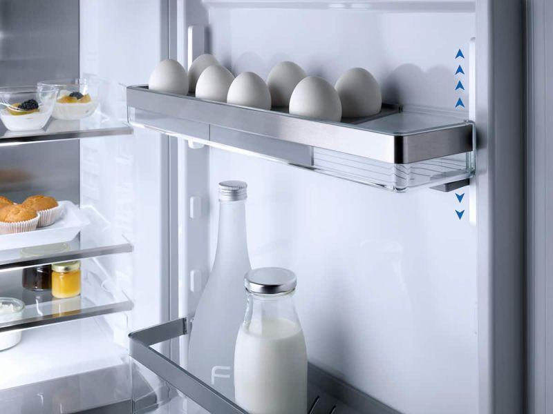 Miele 24" built-in refrigerator, model KS 7793 D — built-in refrigerators specified and installed by iKitchen Cabinetry, view 6