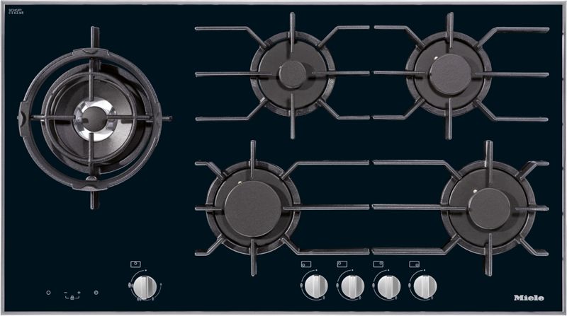 Miele KM 3054-1 Gas Cooktop, model KM 3054-1 — cooktops & rangetops specified and installed by iKitchen Cabinetry