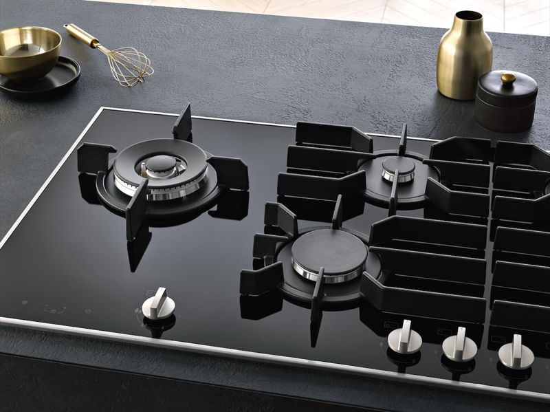 Miele KM 3054-1 Gas Cooktop, model KM 3054-1 — cooktops & rangetops specified and installed by iKitchen Cabinetry, view 4
