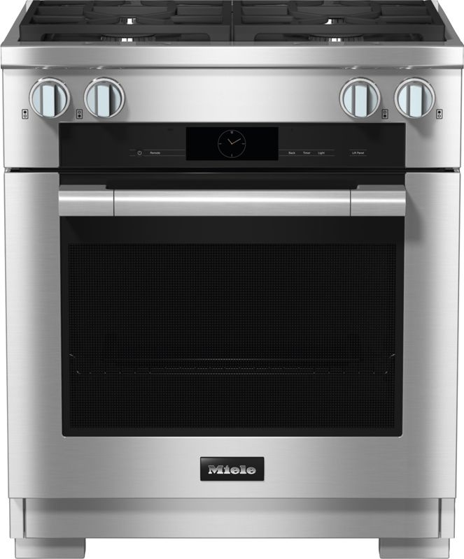 Miele HR 1924-3 G DF Stainless steel/Clean Touch Steel, model HR 1924-3 G DF — ranges specified and installed by iKitchen Cabinetry