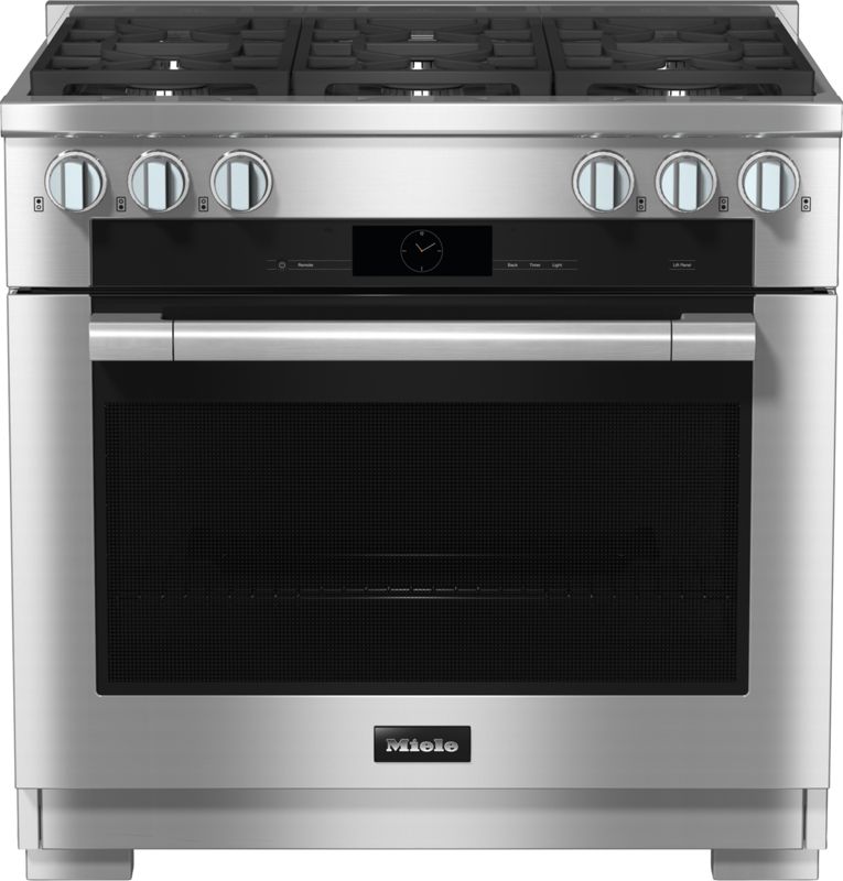 Miele HR 1934-3 G DF Stainless steel/Clean Touch Steel, model HR 1934-3 G DF — ranges specified and installed by iKitchen Cabinetry
