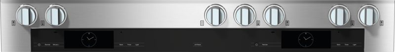 Miele HR 1956-3 LP DF GD Stainless steel/Clean Touch Steel, model HR 1956-3 LP DF GD — ranges specified and installed by iKitchen Cabinetry, view 2
