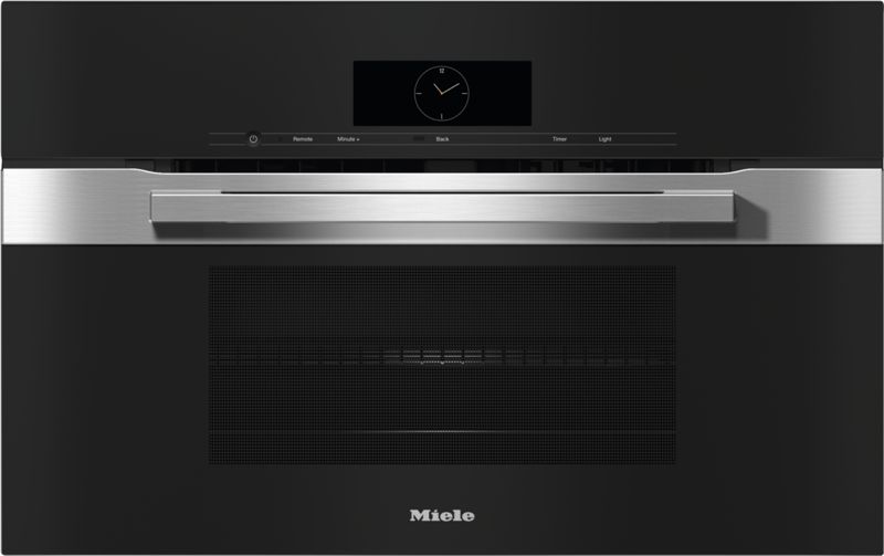 Miele 30" Compact Speed Oven H 7870 BM, model H 7870 BM — ovens specified and installed by iKitchen Cabinetry