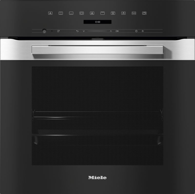 Miele H 7263 BP Stainless steel/Clean Touch Steel, model H 7263 BP — ovens specified and installed by iKitchen Cabinetry