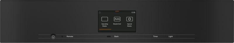 Miele 24" oven Platinum H 7660 BP AM Stainless steel/Clean Touch Steel, model H 7660 BP AM — ovens specified and installed by iKitchen Cabinetry, view 2