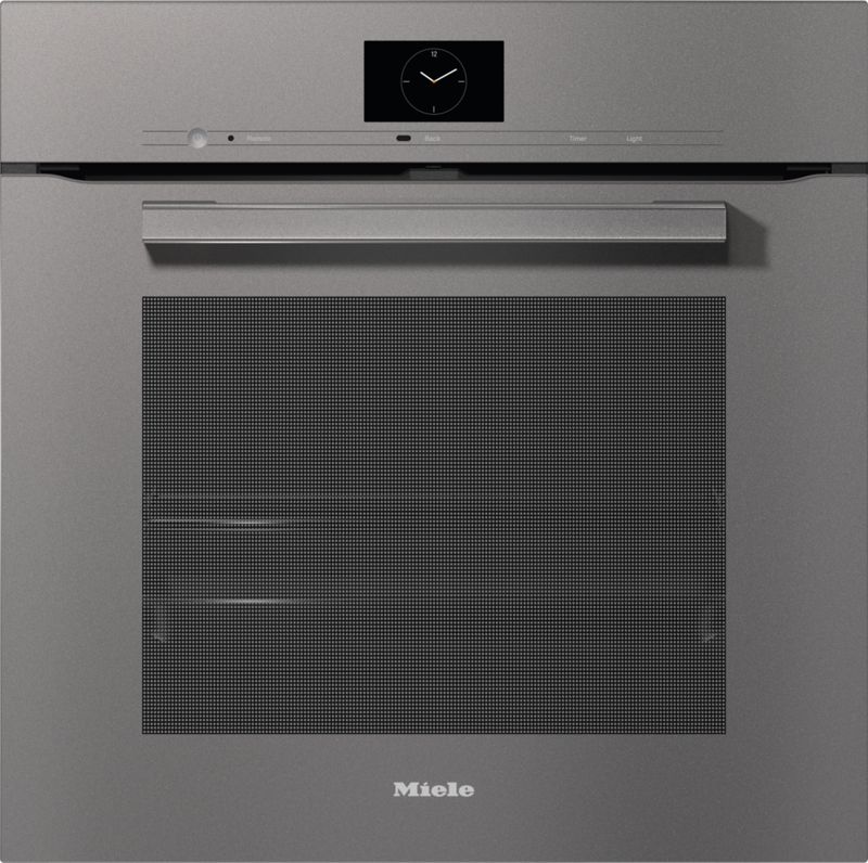 Miele 24" oven H 7660 BP AM Graphite grey, model H 7660 BP AM — ovens specified and installed by iKitchen Cabinetry