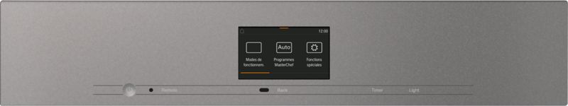 Miele 24" oven H 7660 BP AM Graphite grey, model H 7660 BP AM — ovens specified and installed by iKitchen Cabinetry, view 3