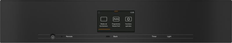 Miele 24" oven H 7660 BP AM Obsidian Black, model H 7660 BP AM — ovens specified and installed by iKitchen Cabinetry, view 2