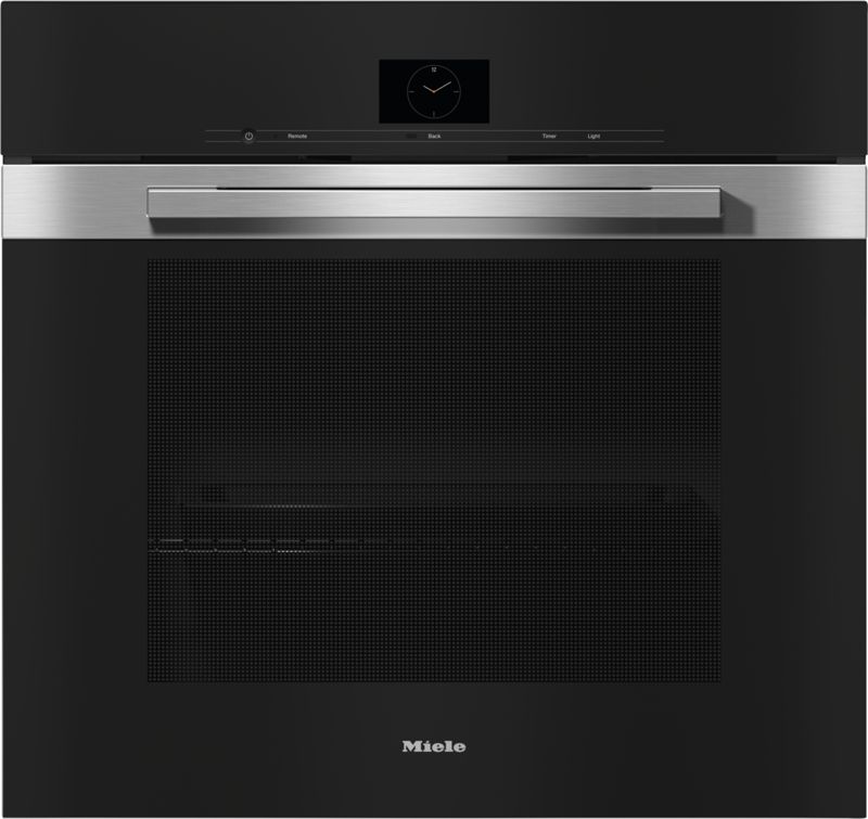 Miele H 7680 BP Stainless steel/Clean Touch Steel – 30 Inch Convection Oven, model H 7680 BP — ovens specified and installed by iKitchen Cabinetry
