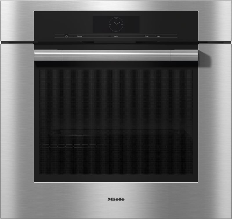Miele H 7780 BP Stainless steel/Clean Touch Steel – 30 Inch Convection Oven, model H 7780 BP — ovens specified and installed by iKitchen Cabinetry