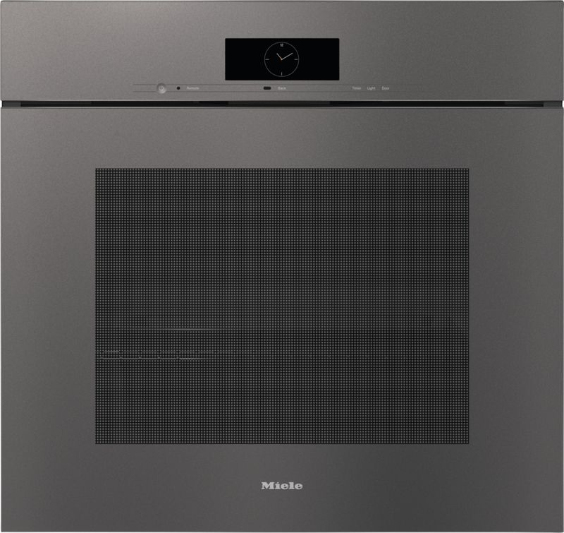 Miele 30" handleless oven H 7880 BPX Graphite grey, model H 7880 BPX — ovens specified and installed by iKitchen Cabinetry