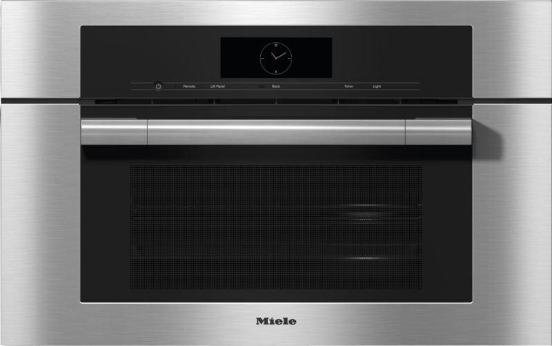 Miele 30" Compact Combi-Steam Oven XL with DirectWater plus, model DGC 7775 — steam & combi-steam ovens specified and installed by iKitchen Cabinetry