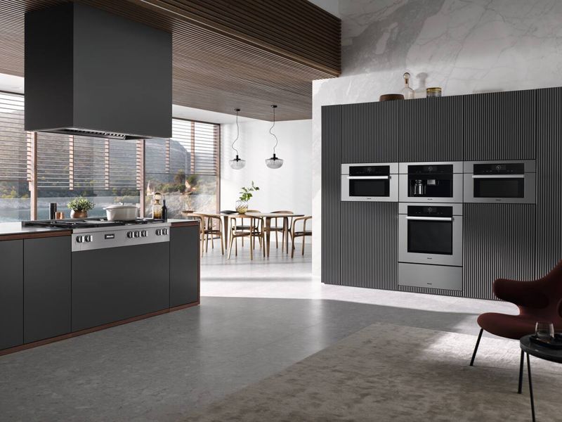 Miele 30" Compact Combi-Steam Oven XL, model DGC 7770 — steam & combi-steam ovens specified and installed by iKitchen Cabinetry, view 4
