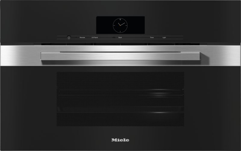 Miele 30" Compact Combi-Steam Oven XL with DirectWater plus, model DGC 7875 — steam & combi-steam ovens specified and installed by iKitchen Cabinetry