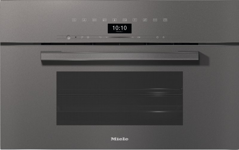 Miele 30" Compact Combi-Steam Oven XL, model DGC 7470 — steam & combi-steam ovens specified and installed by iKitchen Cabinetry