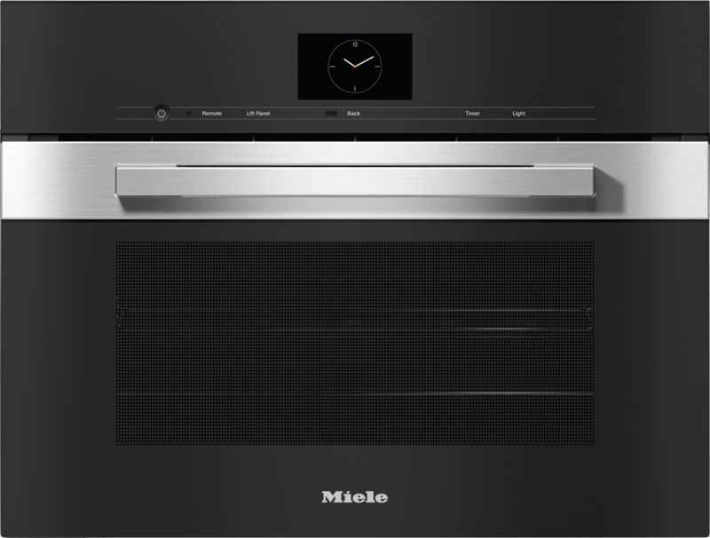 Miele 24" Compact Combi-Steam Oven XL, model DGC 7640 AM — steam & combi-steam ovens specified and installed by iKitchen Cabinetry