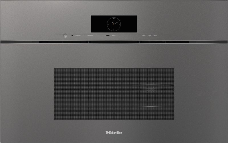 Miele 30" Handleless compact Combi-Steam Oven XL, model DGC 7870X — steam & combi-steam ovens specified and installed by iKitchen Cabinetry