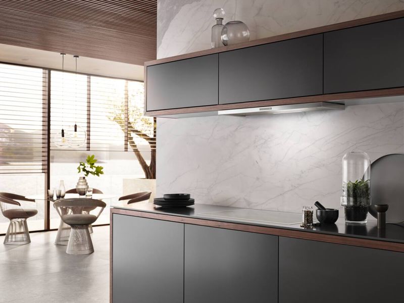 Miele DAS 2920 Stainless steel, model DAS 2920 — ventilation hoods specified and installed by iKitchen Cabinetry, view 4