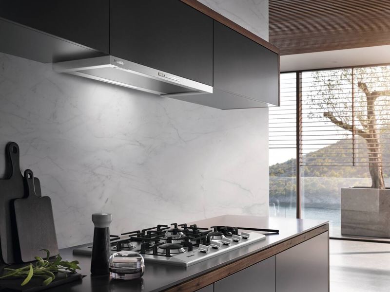 Miele DAS 4720 Stainless steel, model DAS 4720 — ventilation hoods specified and installed by iKitchen Cabinetry, view 4