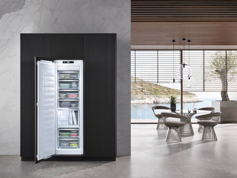 Miele 24" Built-in Freezer FNS 7794 E, model FNS 7794 E — built-in freezers specified and installed by iKitchen Cabinetry, view 6