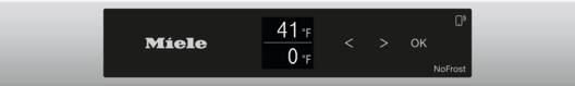 Miele 24" freestanding bottom-mount unit, model KFN 4799 DDE NA — freestanding bottom mounts specified and installed by iKitchen Cabinetry, view 5