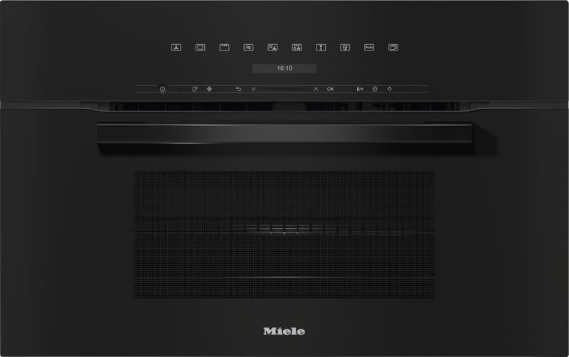 Miele H 7270 BM Obsidian Black, model H 7270 BM — ovens specified and installed by iKitchen Cabinetry