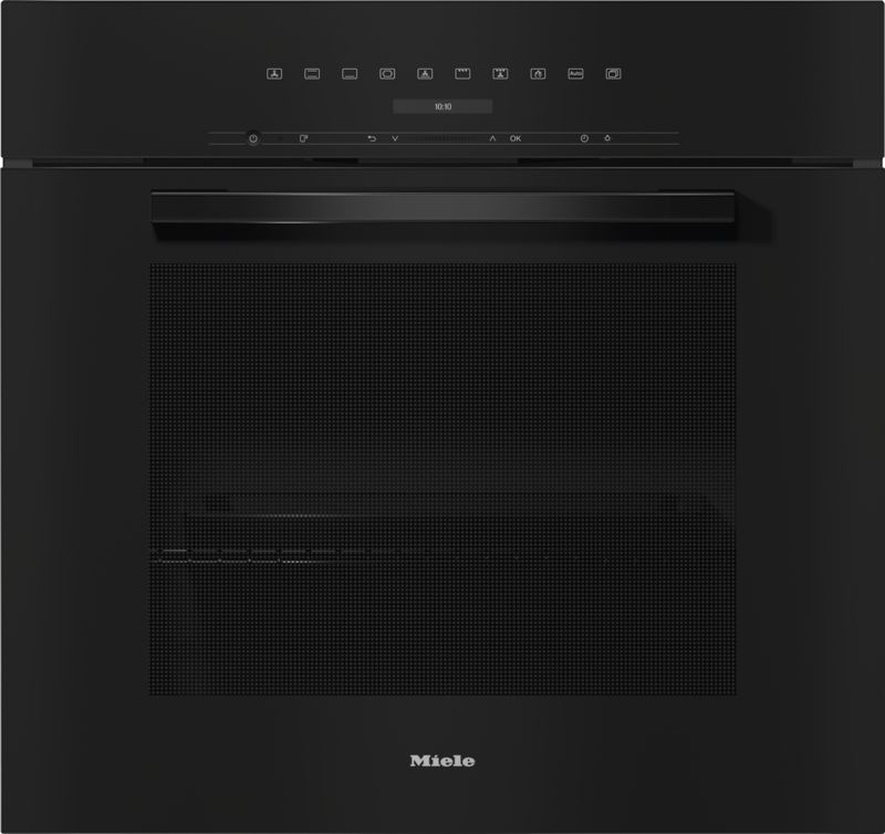 Miele H 7280 BP Obsidian Black – 30 Inch Convection Oven, model H 7280 BP — ovens specified and installed by iKitchen Cabinetry