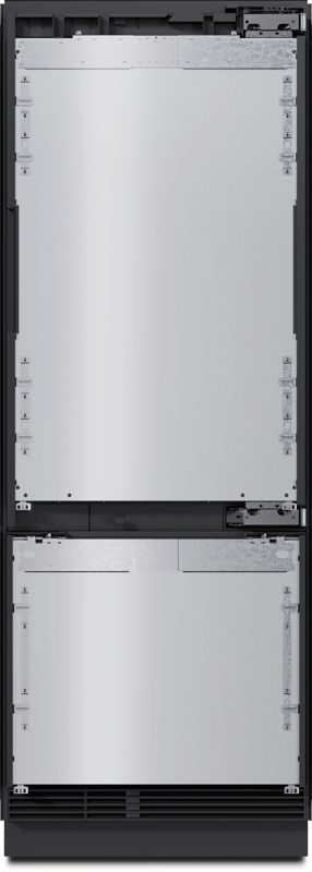 Miele 30" MasterCool bottom-mount unit, model KFMC 3632 R — built-in bottom mounts specified and installed by iKitchen Cabinetry, view 4