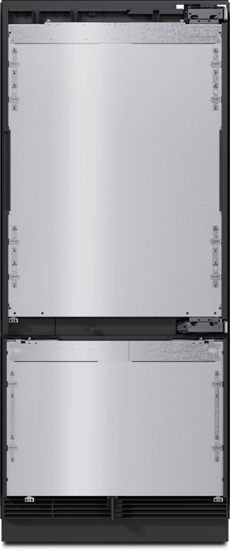 Miele 36" MasterCool bottom-mount unit, model KFMC 3642 R — built-in bottom mounts specified and installed by iKitchen Cabinetry, view 4